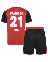 Bayer Leverkusen Amine Adli #21 Hjemmedraktsett Barn 2024-25 Korte ermer (+ bukser)